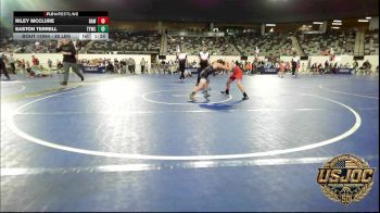 85 lbs 5th Place - Riley Mcclure, Raw Wrestling Club vs Easton Terrell, Team Tulsa Wrestling Club