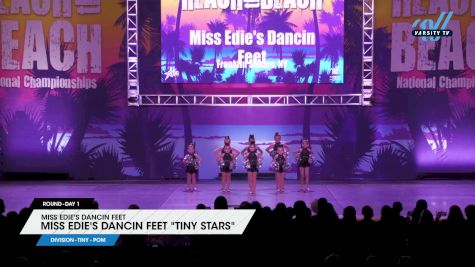 Miss Edie's Dancin Feet - Miss Edie's Dancin Feet "Tiny Stars" [2024 Tiny - Pom Day 1] 2024 ACDA Reach the Beach Nationals & Dance Grand Nationals