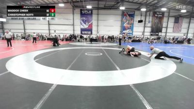 138 lbs Round Of 128 - Maddox Cheek, NC vs Christopher Notti, NY