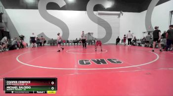 75 lbs Round 1 (8 Team) - Joseph Cervantes, DC Wrestling Academy vs Mason Cobb, Patriots Wrestling Club