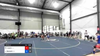 54 kg Prelims - Matthew Lopes, Blairstown Wrestling Club vs Jake Bennett, Bad Karma