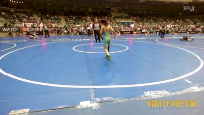 76 lbs Quarterfinal - Olivia Diffenbaugh, Mulvane Jr Wrestling vs Luci Tiankee, Bitetto Trained Wrestling