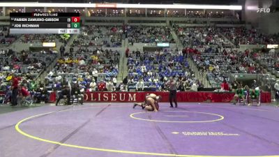 190 lbs Champ. Round 1 - Job Richman, Eastside vs Fabien Zamudio-Gibson, Eastbrook