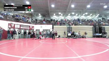 165 lbs Champ. Round 2 - Ian Wilson, Noblesville vs Joseph Pulzone, Eagles Elite Wrestling Club