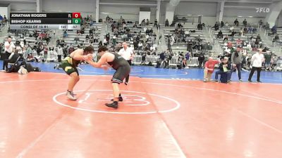 285 lbs Consi Of 16 #1 - Jonathan Rogers, FL vs Bishop Kearns, NH