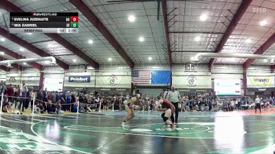 145 lbs Semifinal - Evelina Juzenaite, Desert Oasis vs Mia Gabriel, Sierra Vista