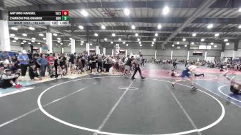 116 lbs Round Of 16 - Arturo Rangel, Tucson Cyclones vs Carson Pulkrabek, Grindhouse WC