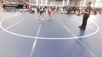 190 lbs Semis - Laurissa Monroy, South Bellevue Wrestling Club vs Princess Saili, Mat Demon Wrestling Club