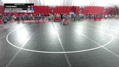 71 lbs Quarterfinal - Caleb Noble, Lancaster Wrestling Club vs Zachary Wilczewski, Team Nazar Training Center