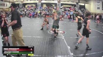 85 lbs Quarterfinal - Reed Winningham, Summerville Takedown vs Jeramiah Hagood, Team Tigers