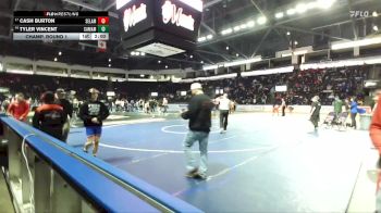106 lbs Champ. Round 1 - Cash Burton, Selah vs Tyler Vincent, Camas
