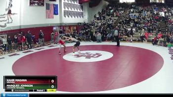 120 lbs Quarterfinal - Marques Johnson, Cimarron Memorial vs Xahir Magana, Western