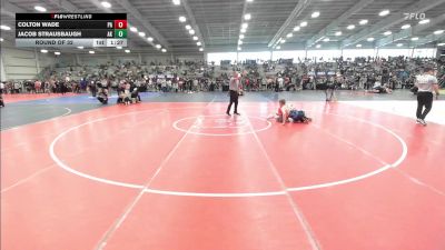 126 lbs Round Of 32 - Colton Wade, PA vs Jacob Strausbaugh, AK