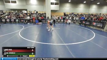 119 lbs Cons. Round 7 - Zane Engels, MN vs Jake Kos, MN