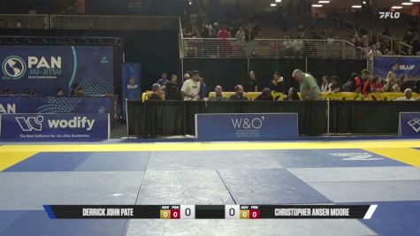 Christopher Ansen Moore vs Derrick John Pate 2026 Pan Jiu Jitsu IBJJF Championship