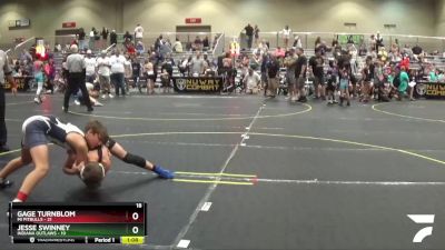 107 lbs Round 3 (6 Team) - Gage Turnblom, Mi Pitbulls vs Jesse Swinney, Indiana Outlaws