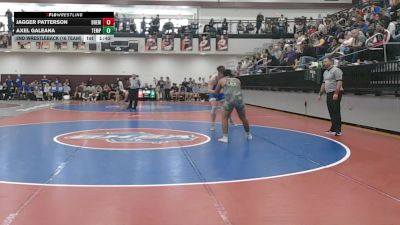 215 lbs 2nd Wrestleback (16 Team) - Jagger Patterson, Bremen vs Axel Galeana, Temple