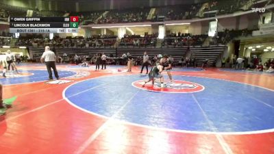 215-1A Cons. Semi - LINCOLN BLACKMON, Elbert County vs Owen Griffin, Irwin County