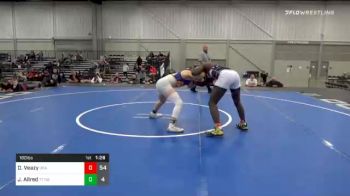 180 lbs Prelims - De`Alcapon Veazy, Team USA vs Jace Allred, Team Tulsa NDT