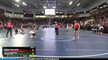 155 lbs Champ. Round 1 - Grace Britten, Nodaway Valley vs Nicole Williams, Tripoli