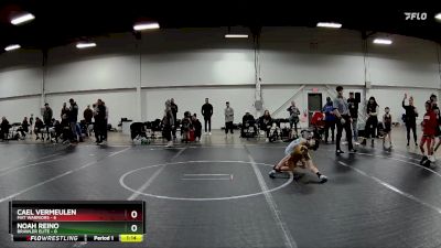 52 lbs Round 1 (4 Team) - Cael Vermeulen, Mat Warriors vs Noah Reino, Brawler Elite