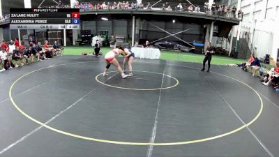 155 lbs Za'Lane Hulitt, Washington vs Alexandria Perez, California Blue