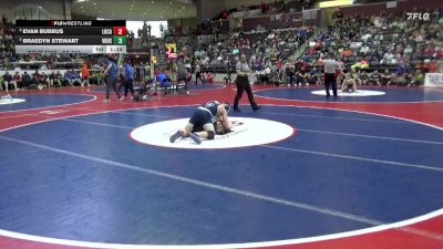 5A 144 lbs Semifinal - Evan Bubbus, Little Rock Christian vs Braedyn Stewart, Van Buren