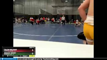 90 lbs Round 3 (6 Team) - Brekin Henry, Wyoming Gold vs Talon Belding, Nebraska Silver