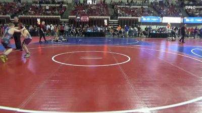 120 lbs Round 1 - Wesley Wallace, Project Wrestling vs Rhett Dunne, Butte Wrestling Club