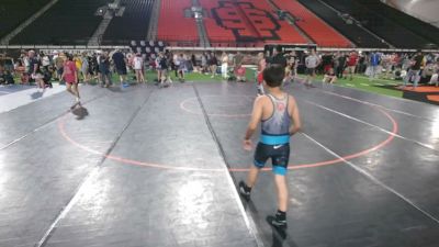 100 lbs Cons. Semis - Jedidiah Erekson, Idaho vs Nico Rangel, Montana