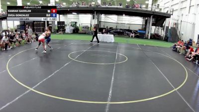 120 lbs Kamiah Gaerlan, Washington vs Svea Gonzalez, California Blue