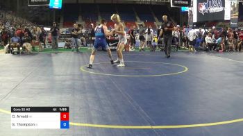 120 lbs Cons 32 #2 - Drew Arnold, Nebraska vs Sean Thompson, Iowa