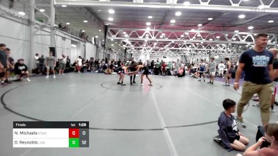 128 lbs Final - Noah Michaels, Shore Thing WC vs Dom Reynolds, Lion's Den Young Bucks