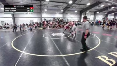 285 lbs Round 4 (16 Team) - Miles Clinger, Laramie vs Dillon Jessop, Berthoud
