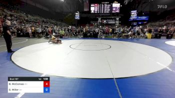 120 lbs Rnd Of 128 - Ben McComas, West Virginia vs Guardian Miller, Ohio