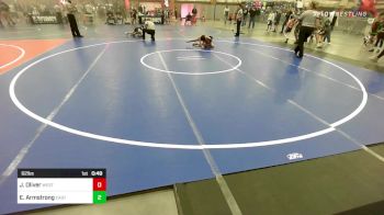 62 lbs Rr Rnd 1 - James Oliver, Westlake WC vs Eli Armstrong, East Idaho Elite