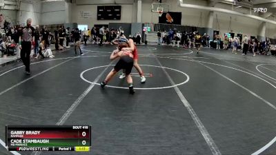 90 lbs 5th Place Match - Gabby Brady, Rampage vs Cade Stambaugh, MD Maniacs