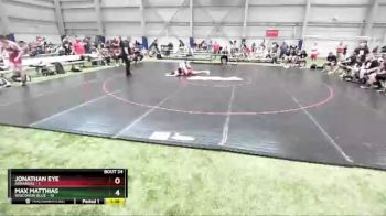 182 lbs Semis & 3rd Wb (16 Team) - Jonathan Eye, Arkansas vs Max Matthias, Wisconsin Blue