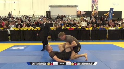 John Coleman Hamlett vs Dmytro Tarasov 2024 World IBJJF Jiu-Jitsu No-Gi Championship