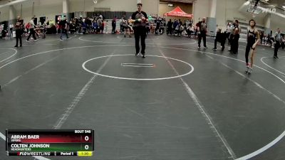 85 lbs 3rd Place Match - Colten Johnson, Headhunters vs Abram Baer, Vipers