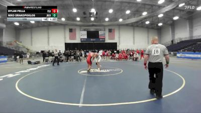 170 lbs Finals (4 Team) - Niko Drakopoulos, John H Glenn HS vs Dylan Fella, Plainedge