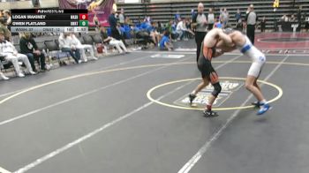 139 lbs Quarterfinals (8 Team) - Owen Flatland, Owatonna, MN vs Logan Makiney, Washington, IL