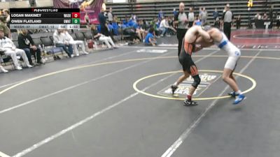 139 lbs Quarterfinals (8 Team) - Owen Flatland, Owatonna, MN vs Logan Makiney, Washington, IL