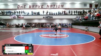 138 lbs Semis & 3rd Wb (16 Team) - JACK FOWLER, Commerce Hs vs Curtis Duren, Social Circle