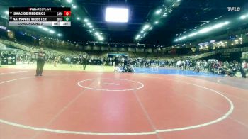 132 lbs Cons. Round 2 - Isaac De Medeiros, Carolina Forest vs Nathaniel Webster, Merritt Island