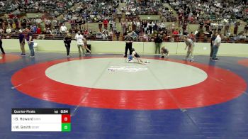 64 lbs Quarterfinal - Boone Howard, Grindhouse Wrestling vs Walker Smith, Georgia