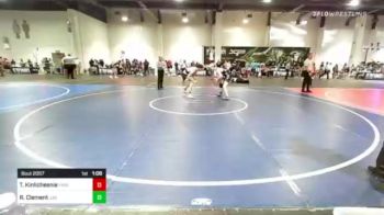 126 lbs Round Of 16 - Troy Kinlicheenie, Painted Desert WC vs Ryan Clement, Jag Way WC