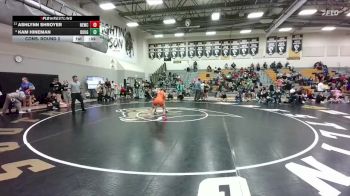 115 lbs Cons. Round 2 - Ashlynn Shroyer, Newcastle vs Kam Hineman, Douglas