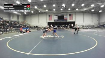 145 lbs Round 3 (3 Team) - Ricky Jimenez, John H Glenn HS vs Jordin Eddy, Chautauqua Lake-Westfield-Panama