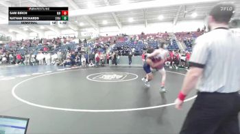 157 lbs Semifinal - Nathan Richards, Syracuse vs Sam Birch, Maple Mountain